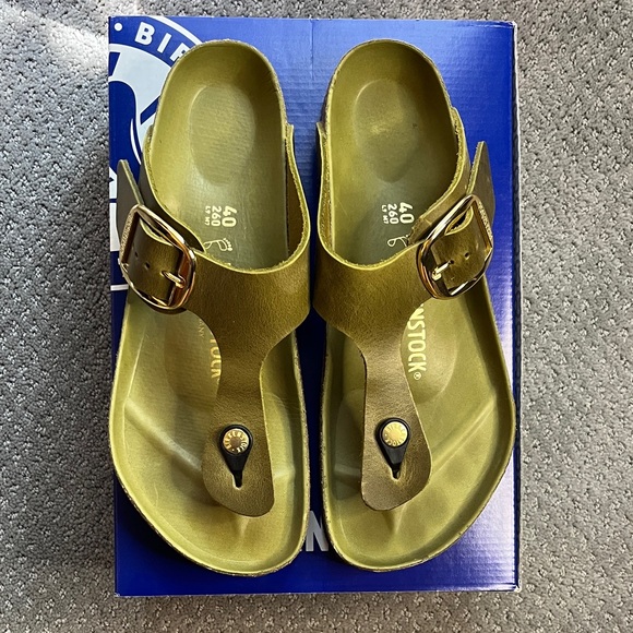 Birkenstock Women's Gizeh Big Buckle Sandals - Picture 1 of 12